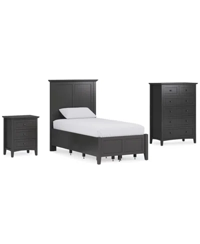 Macy's Hedworth Twin 3-pc. Set (bed, Chest & Nightstand)