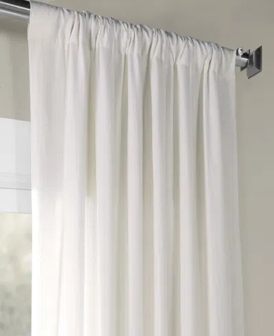 Half Price Drapes Ancient Ivory French Linen Room Darkening Curtain
