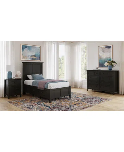 Macy's Hedworth Twin Storage 3-pc. Set (bed, Dresser & Nightstand)