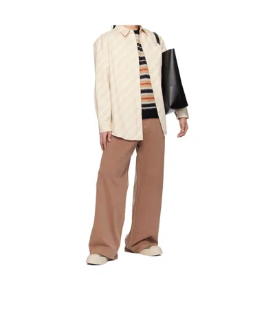 Marni Gray Pablo Sabot Slip-on Loafers