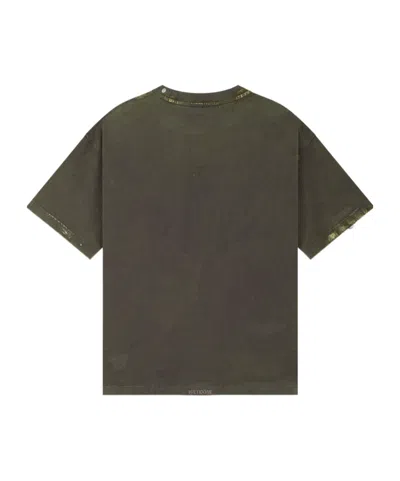 We11 Done Faded-effect T-shirt In Brown