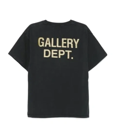 Gallery Dept. Mens Night Of The Living Dead Graphic-print Cotton T-shirt Graphite