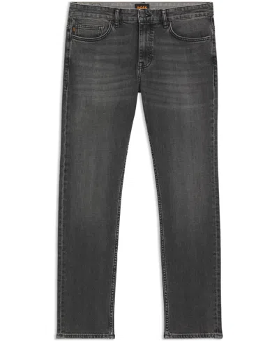 Hugo Boss Boss By  Men's Comfort-stretch Slim-fit Jeans