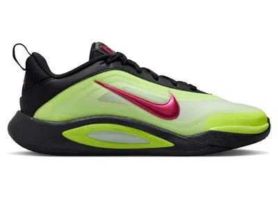 Pre-owned Nike A'ja Wilson A'one Her Time To Shine Sneakers In Black/hyper Pink/volt