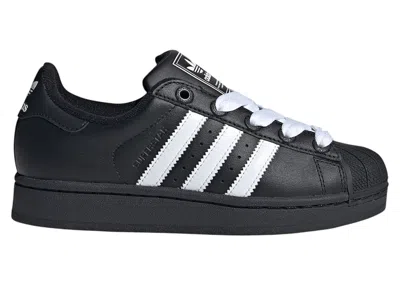 Pre-owned Adidas Originals Superstar Ii Sneakers In Core Black/cloud White