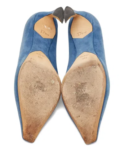 Pre-owned Dior Suede Pointed-toe Pumps