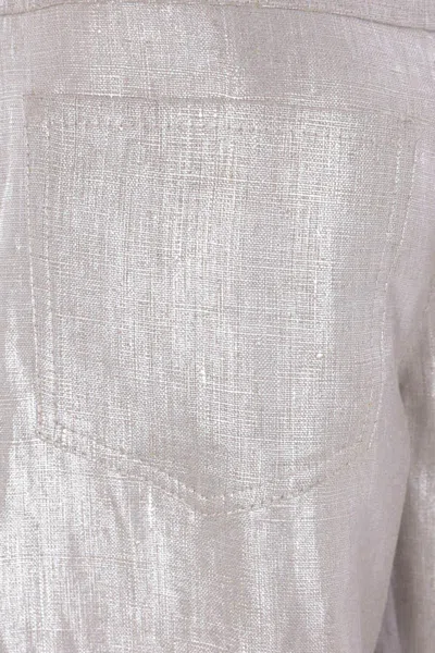 's Max Mara Trousers In Silver