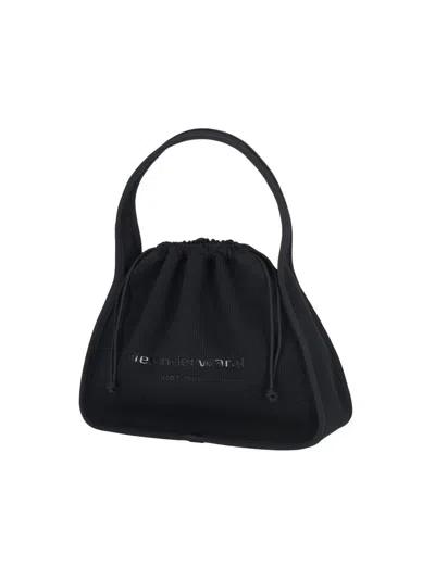 Alexander Wang Ryan Large Bag In Ribbed Knit