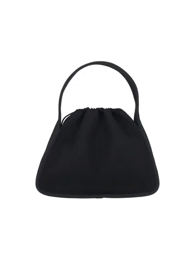 Alexander Wang Ryan Large Bag In Ribbed Knit