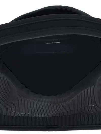 Alexander Wang Ryan Large Bag In Ribbed Knit