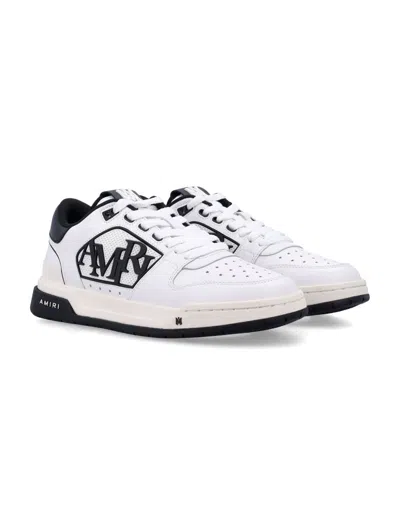 Amiri Low-top Leather Sneakers Mesh Inserts