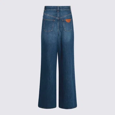 Chloé Rigid High-rise Wide-leg Jeans