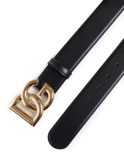 Dolce & Gabbana Belts In Black