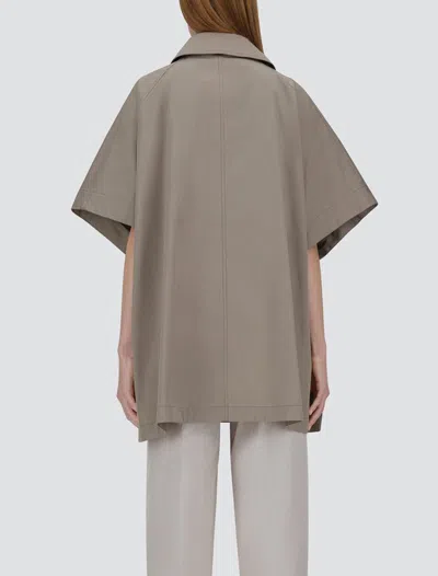 Herno Coats Dove Grey In Gray