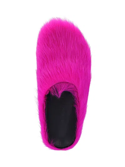 Marni Men Fussbett Sabot Mules In Pink