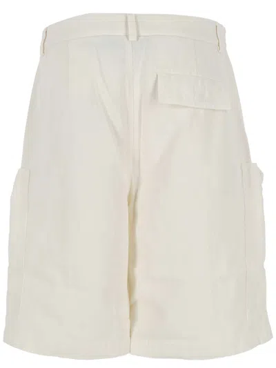 Palm Angels Shorts In Neutral