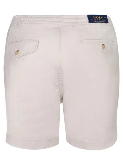 Polo Ralph Lauren Beige Cotton Bermuda Shorts