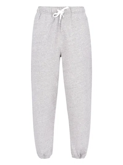 Polo Ralph Lauren Logo Track Pants In Gray