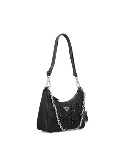 Prada Women's Re-nylon Re-edition Shoulder Bag In Black
