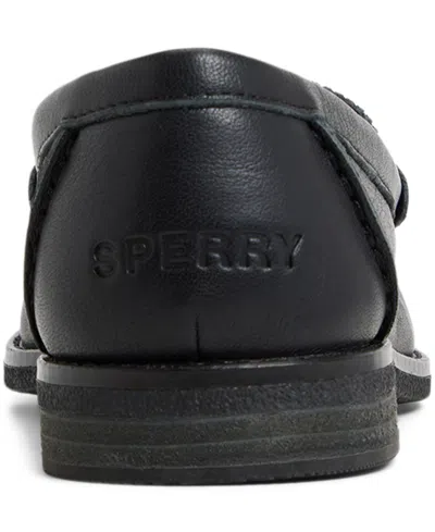 Sperry Seaport Penny Loafer In Black