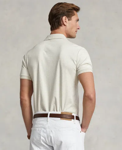 Polo Ralph Lauren Men's Slim-fit Soft Cotton Polo Shirt In White