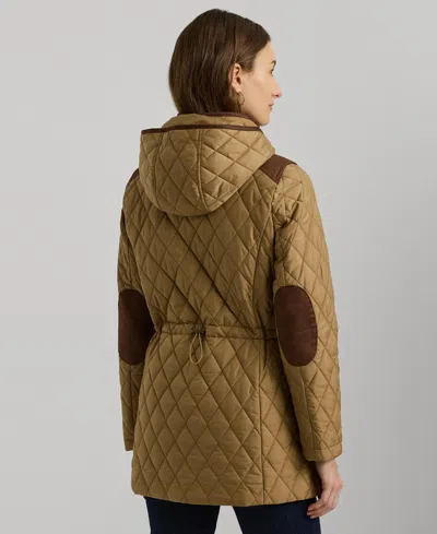 Ralph Lauren Women's Hooded Anorak Quilted Coat