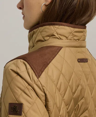 Ralph Lauren Women's Hooded Anorak Quilted Coat
