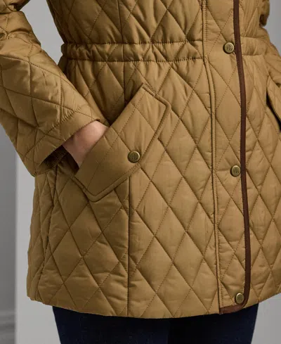 Ralph Lauren Women's Hooded Anorak Quilted Coat