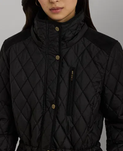 Ralph Lauren Women's Hooded Anorak Quilted Coat