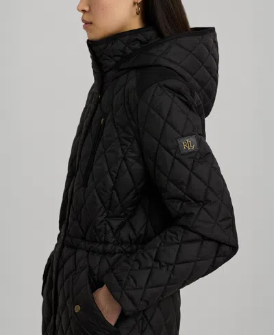Ralph Lauren Women's Hooded Anorak Quilted Coat