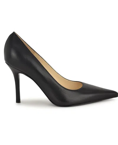 Nine West Gemmha Pointed Toe Pump In Black