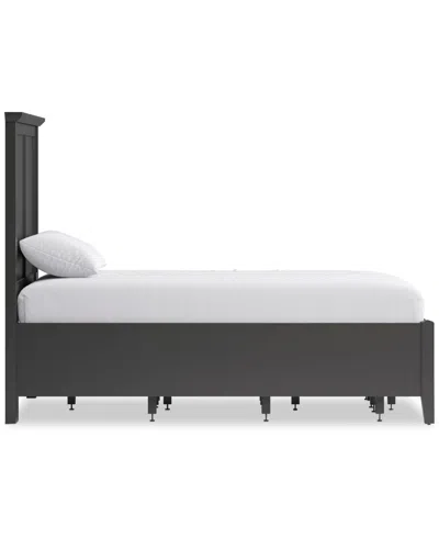 Macy's Hedworth Twin Storage Bed In Multi
