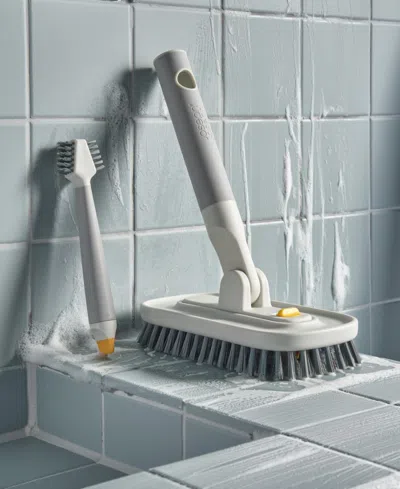 Joseph Joseph Cleantech Detail 2-piece Cleaning Set In White