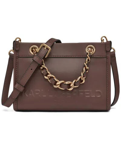 Karl Lagerfeld Savoie Leather Crossbody