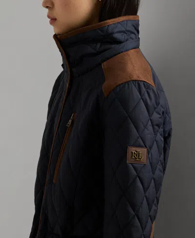 Ralph Lauren Women's Hooded Anorak Quilted Coat