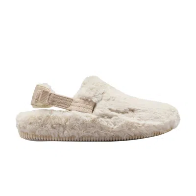 Pre-owned Nike Wmns Calm Mule Se 'sanddrift Fur'
