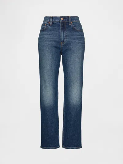 Gap High Rise '90s Straight Crop Jeans