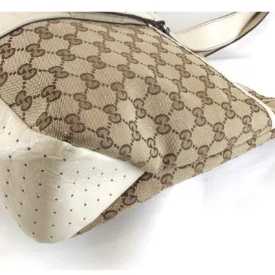 Pre-owned Gucci Beige Gg Canvas Tote Bag ()