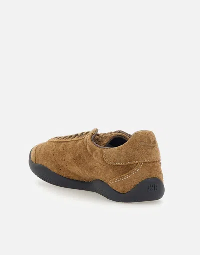 Adidas Originals Adidas X Wales Bonner X Wales Bonner Karintha Brushed Suede Sneakers In Brown