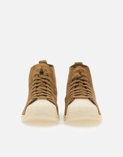 Adidas Originals Adidas X Wales Bonner X Wales Bonner Superstar Brushed Suede Sneakers In Brown