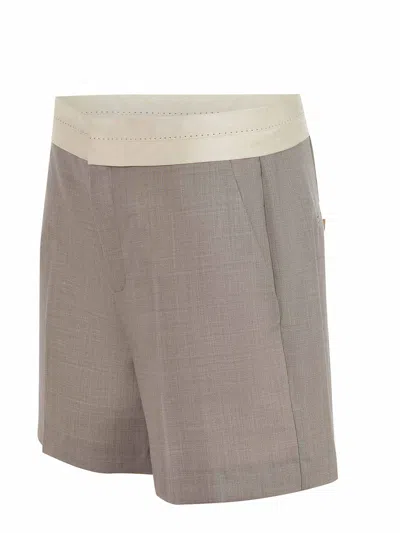 Alysi Shorts Made Of Wool.