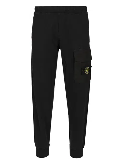 Stone Island Jogger Pants In Black
