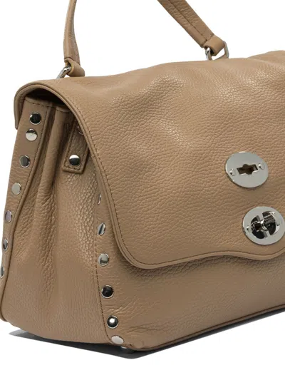 Zanellato Beige Cow Leather Handbag