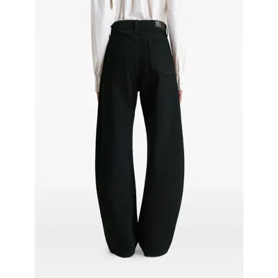 Lemaire Women Curved Jeans In Black