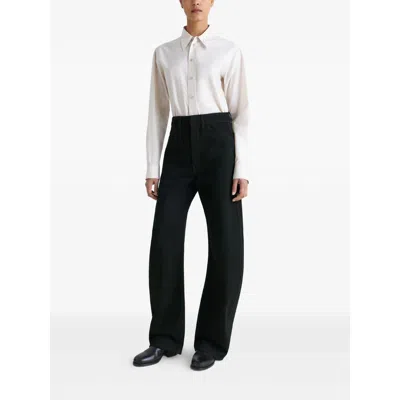 Lemaire Women Curved Jeans In Black