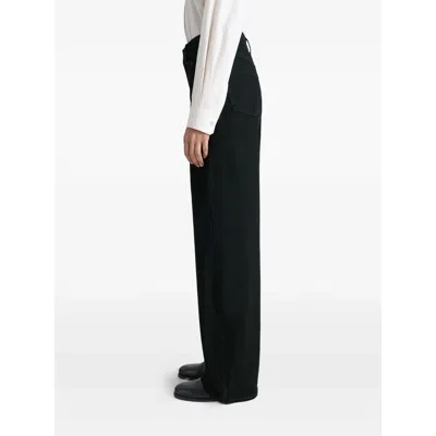 Lemaire Women Curved Jeans In Black