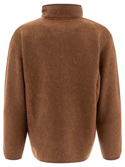 Nanamica Mohair Sweater Knitwear Brown In Brown