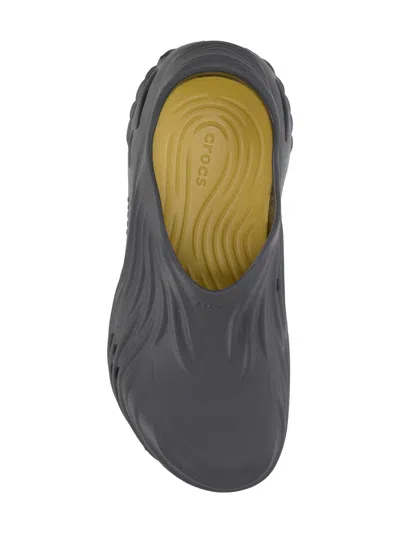 Crocs Echo Wave Slides In Gray