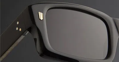 Cutler And Gross Cutler & Gross Rectangular Frame Sunglasses In Black