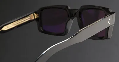 Cutler And Gross Cutler & Gross Rectangular Frame Sunglasses In Black